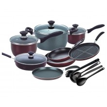 Deluxe 16pc cookware set