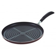 Round grill pan