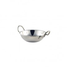 Stainless Steel Balti Dish 15cm(6)With Handles