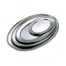 Stainless Steel Oval Flat 9