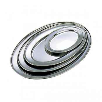 Stainless Steel Oval Flat 9