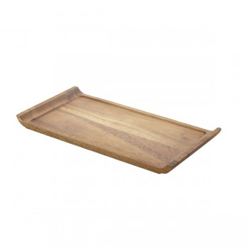 Wood Serving Platter 33X17.5X2cm